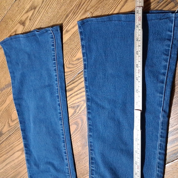Free People Jeans Womens 25 BLUE FLARE FLARED Preowned Denim Used - Picture 3 of 8